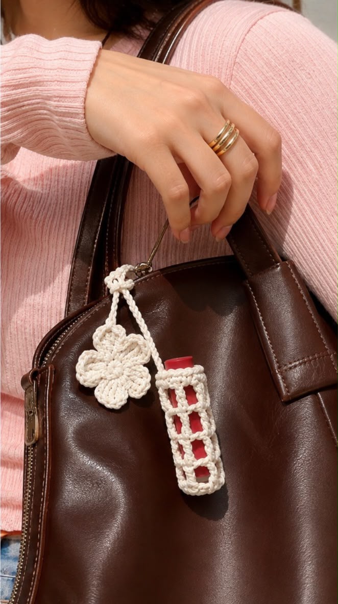 Flower Lip Balm Holder